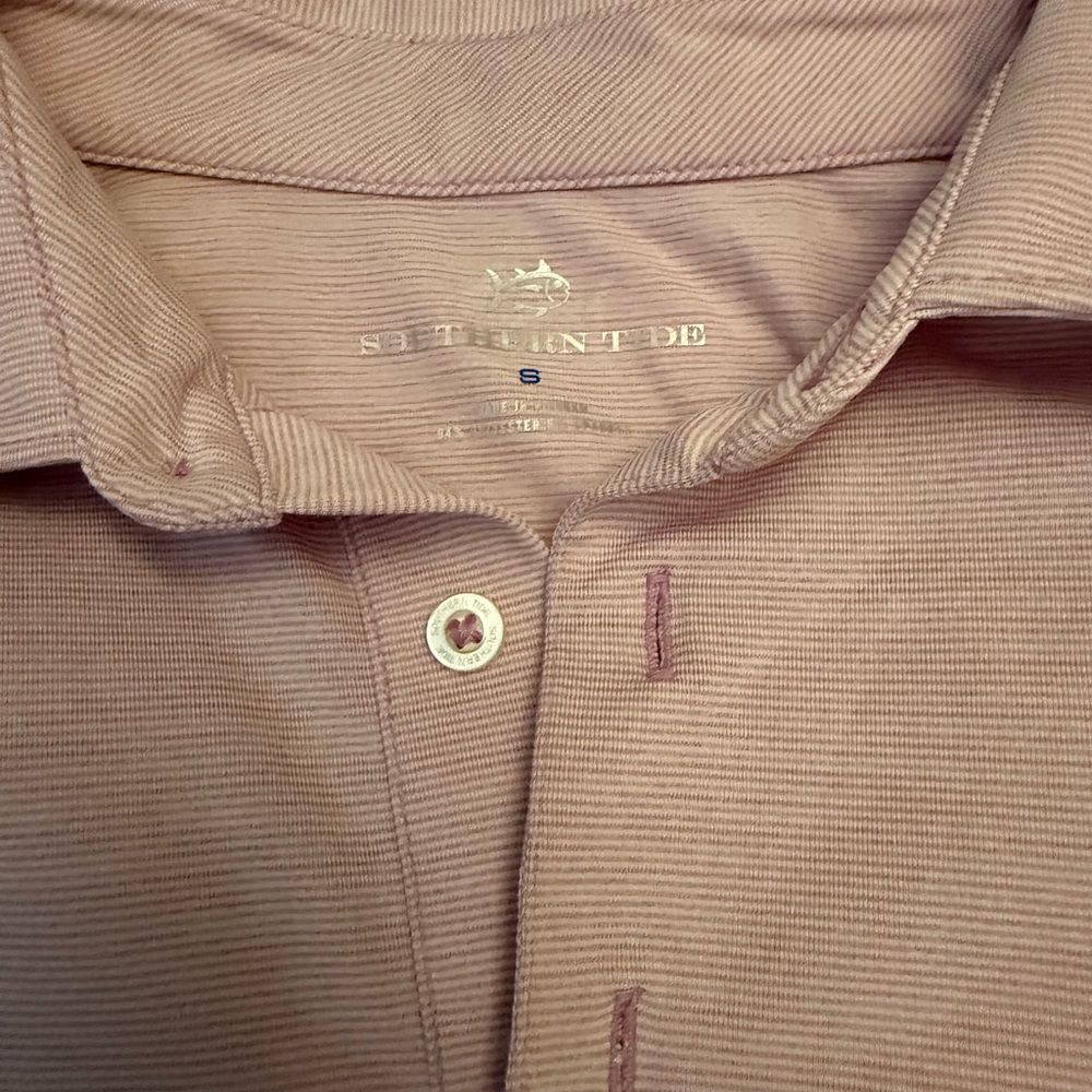 Southern Tide Men's Casual Button Down Shirt in Light Pink